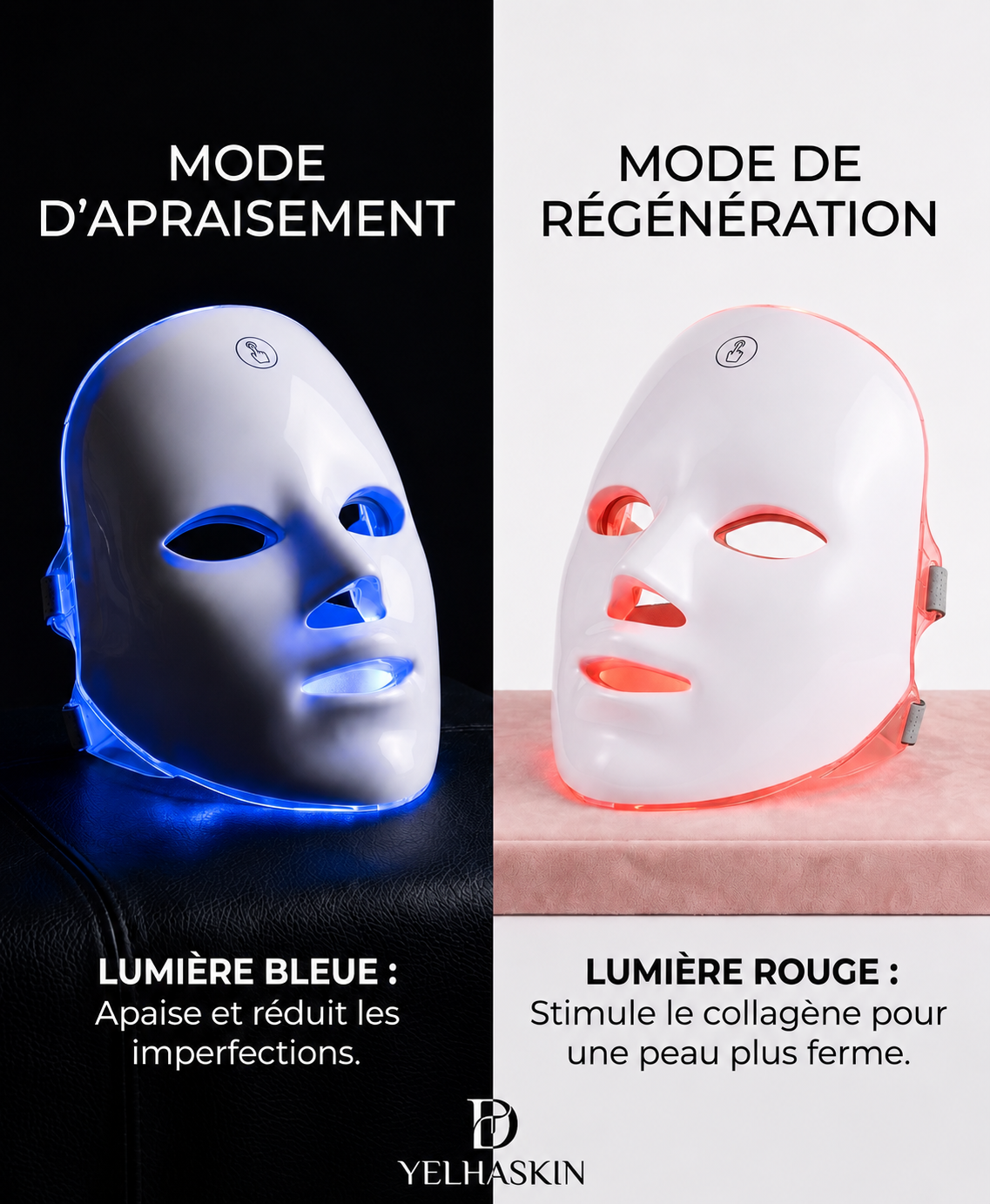 Masque Beauté LED YELHASKIN